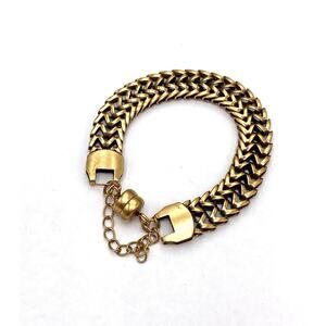 Alex and Ani Windfall Magnetic Bracelet Vintage 66 Rafaelian Gold 7”